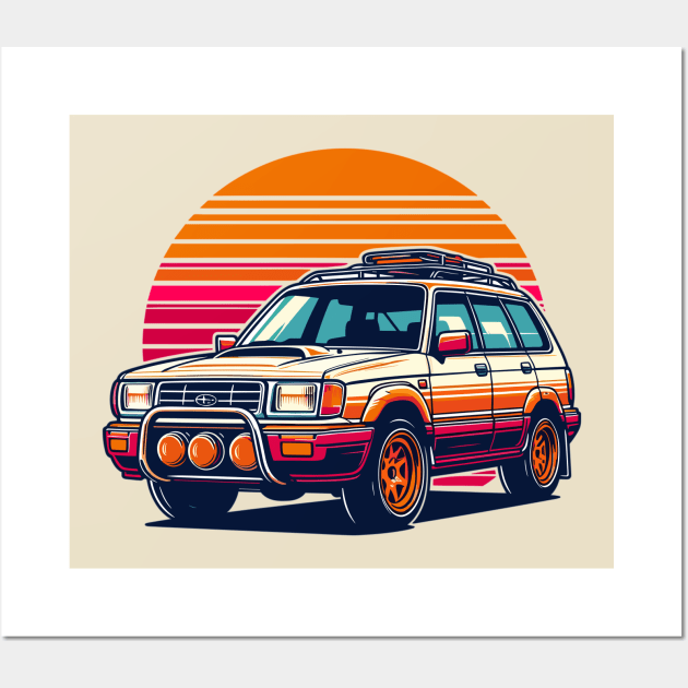 Subaru Forester Wall Art by Vehicles-Art